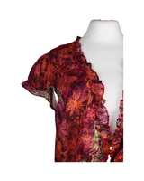 DKNY Half Sleeve Printed Top