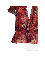 DKNY Half Sleeve Printed Top