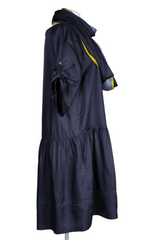DKNY Navy Silk Dress