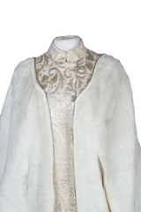 White & Gold Coat