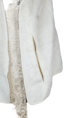 White & Gold Coat