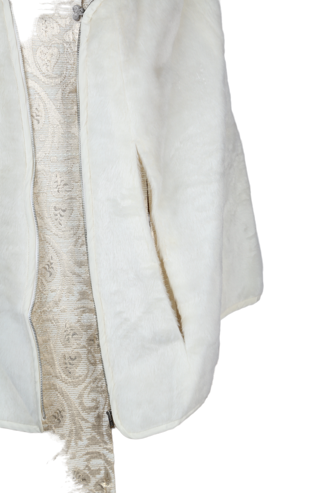 White & Gold Coat