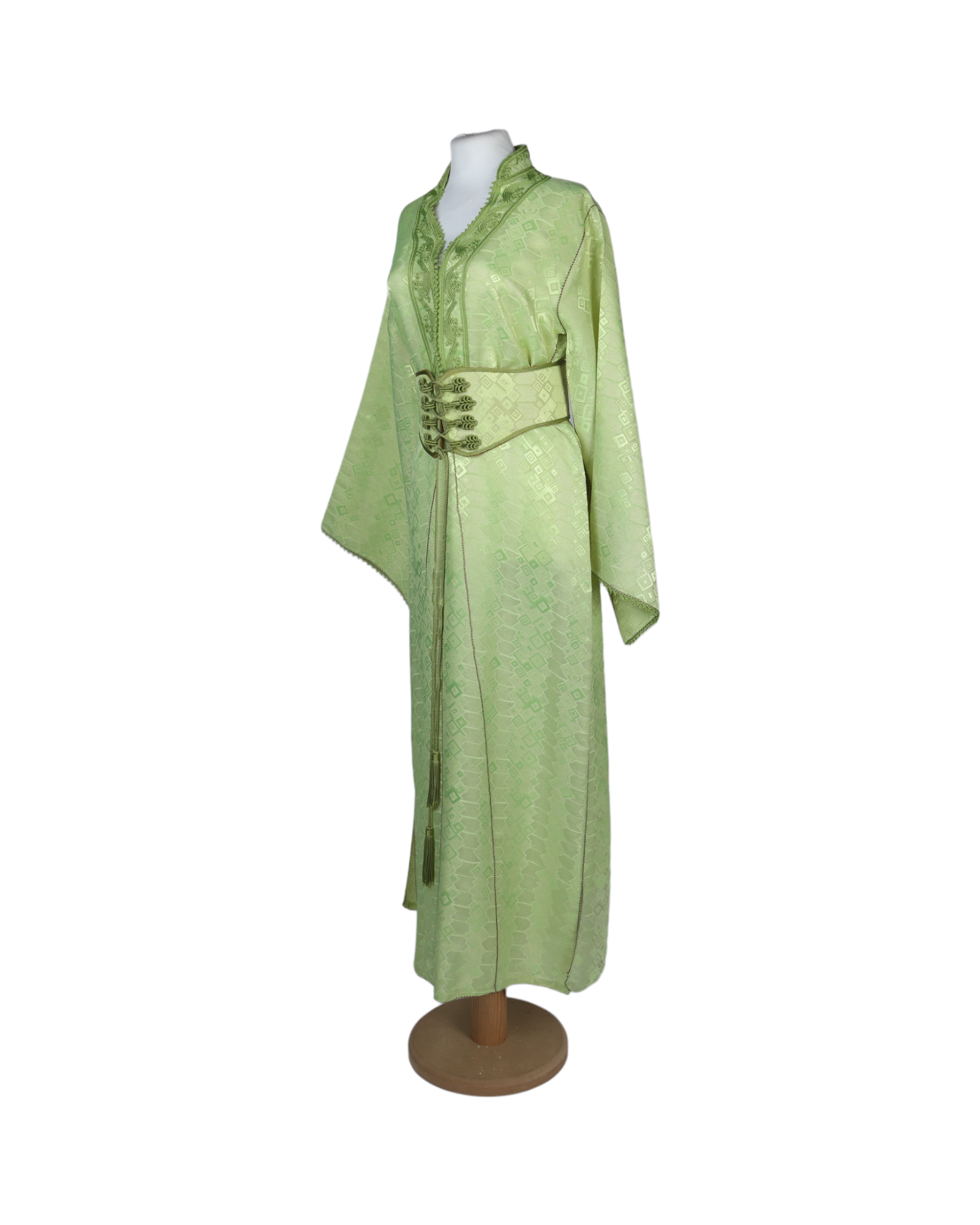 Zineb Shimou Green Kaftan