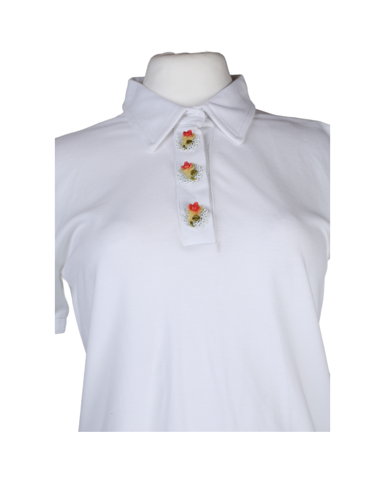 Manoush White Polo Shirt