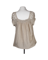 Sandro Beige Blouse