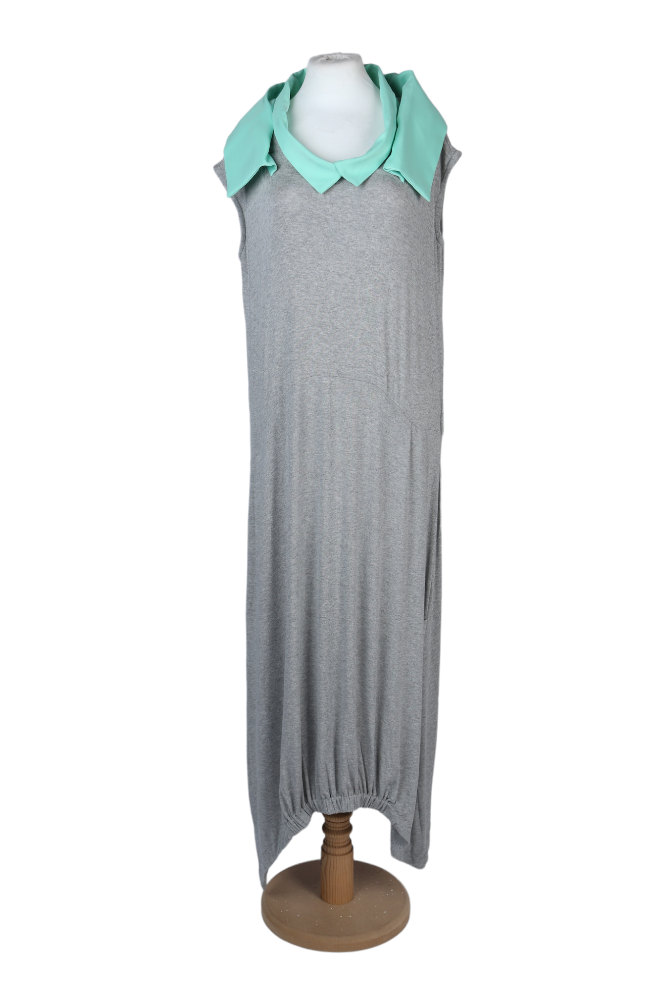 Bow Couture Gray Dress