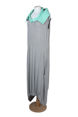 Bow Couture Gray Dress
