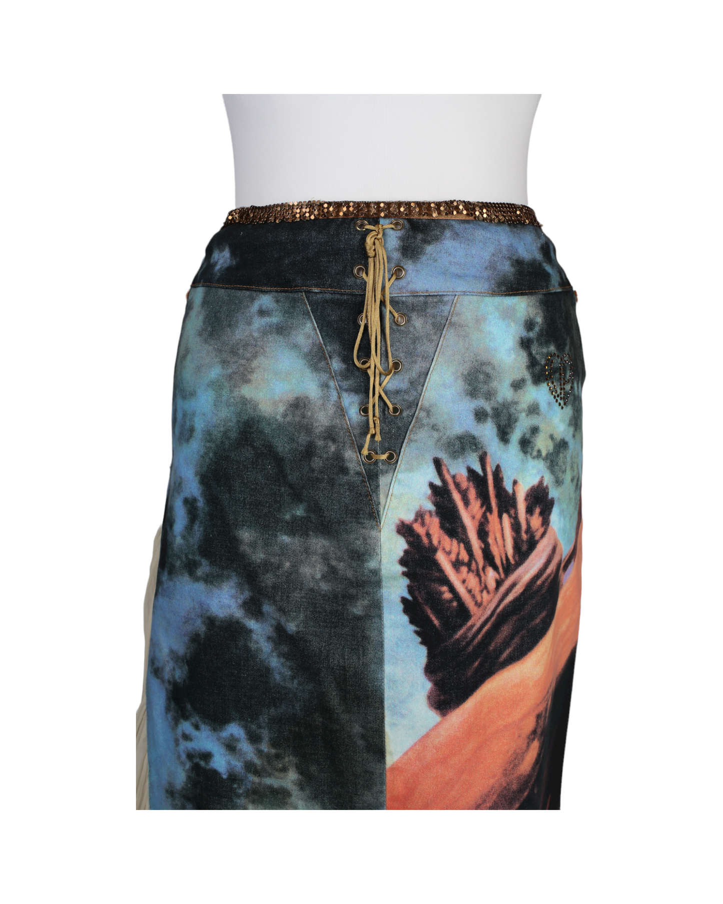 Voyage passion Printed skirt