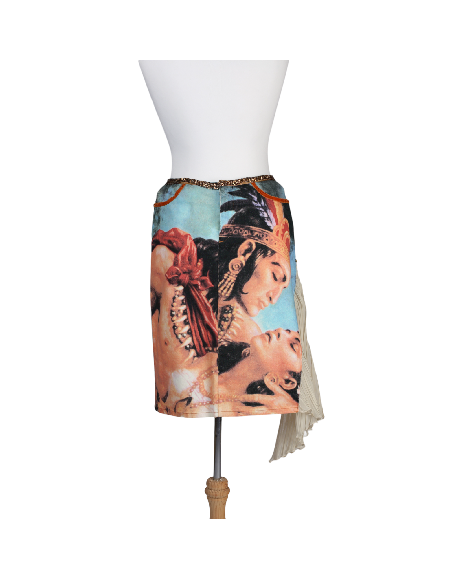 Voyage passion Printed skirt