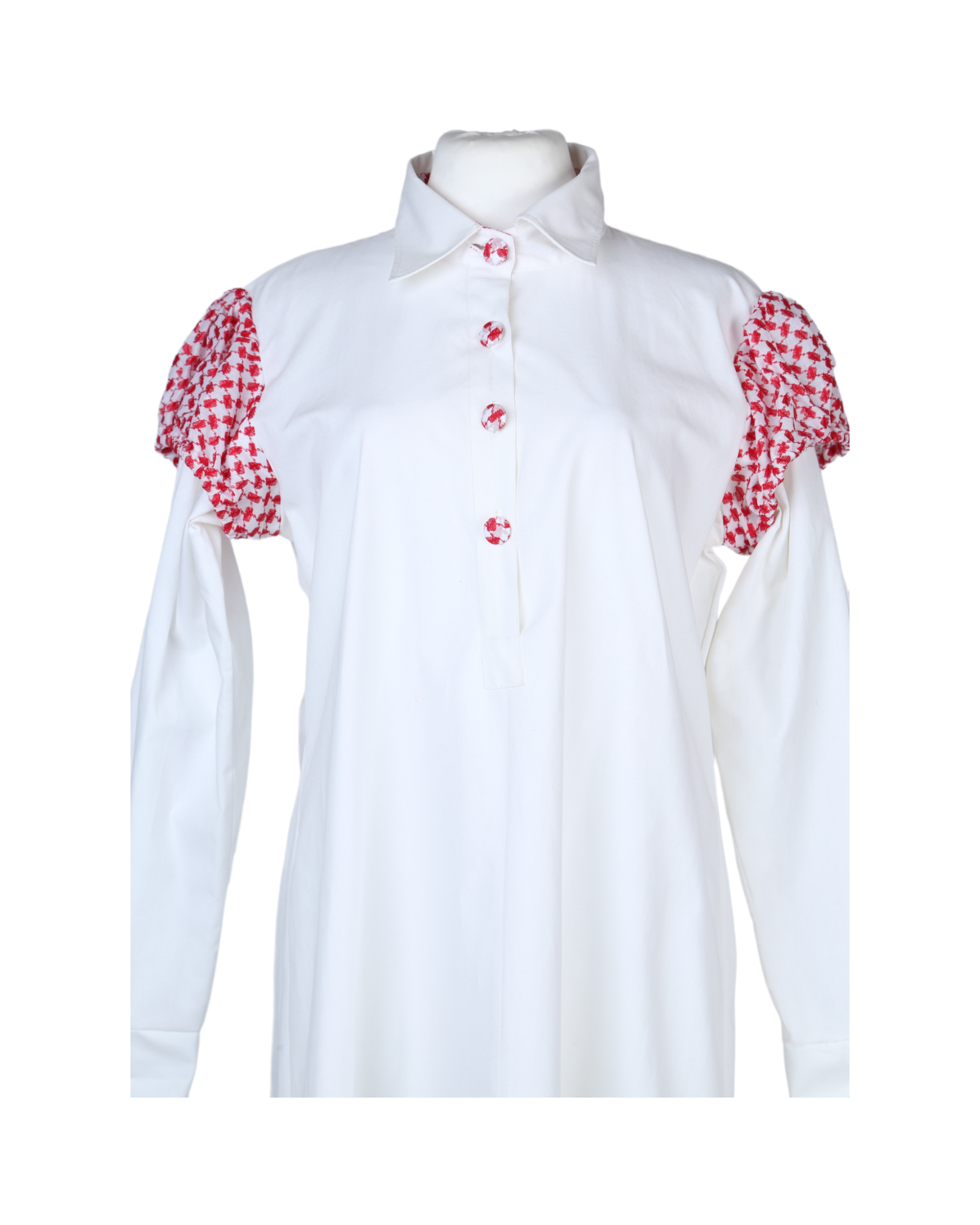 Nourn Long White Dress