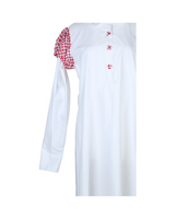 Nourn Long White Dress
