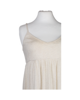 Bobi Cream Midi Summer Dress