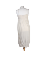 Bobi Cream Midi Summer Dress