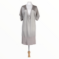 Patrizia Pepe Silver Midi Summer Dress