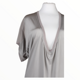 Patrizia Pepe Silver Midi Summer Dress