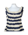 Beige Ruffled dress