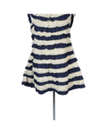 Beige Ruffled dress