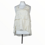 Marc Jacobs Cream Sleeveless Blouse