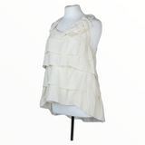 Marc Jacobs Cream Sleeveless Blouse