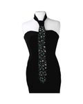 David Meister Long black sleeveless dress