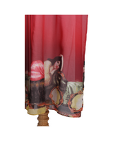 Manoush Beige and pink skirt