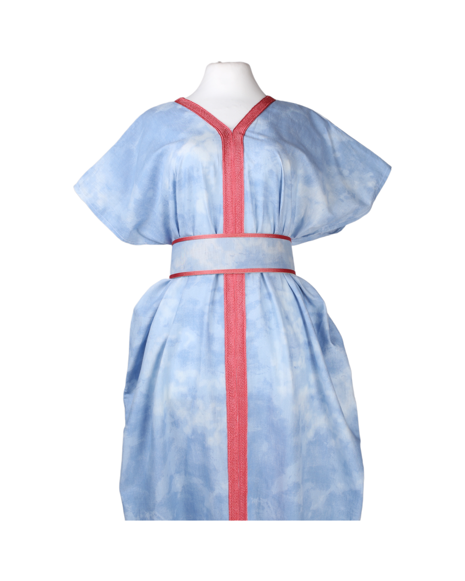 Nasiba Hafiz Maxi Blue Kaftan