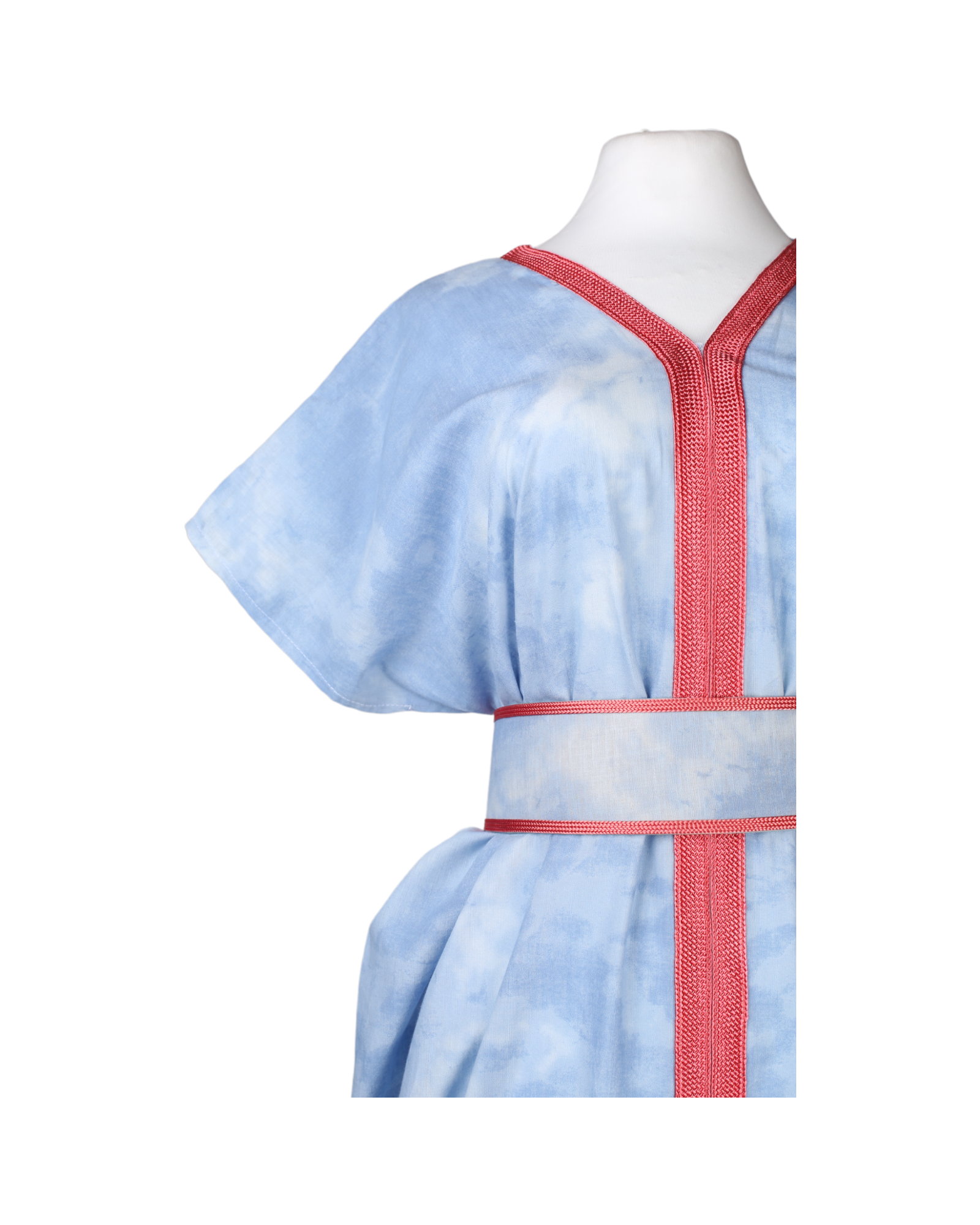 Nasiba Hafiz Maxi Blue Kaftan