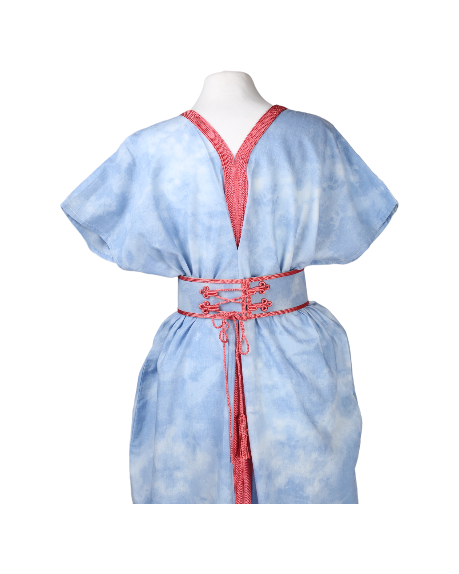 Nasiba Hafiz Maxi Blue Kaftan