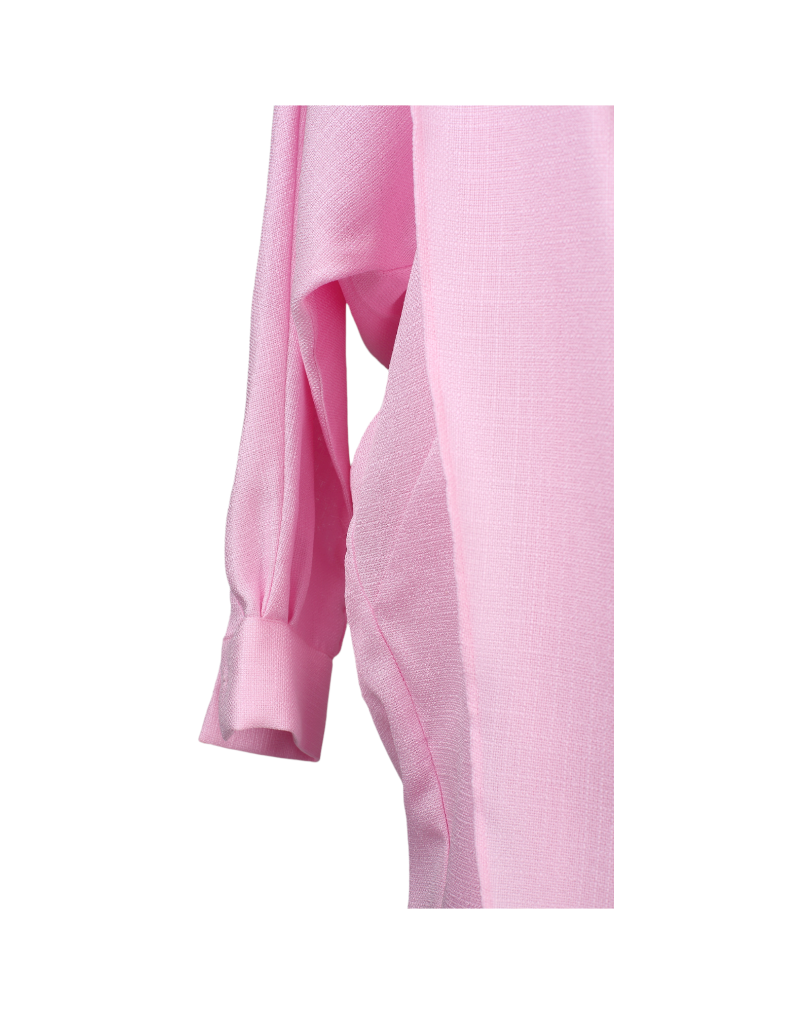 Maha Al Ahmed Maxi Pink Long Sleeve Kaftan