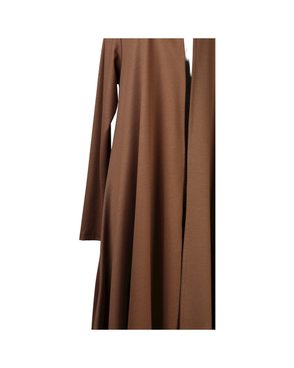 Tusso Long Brown Coat
