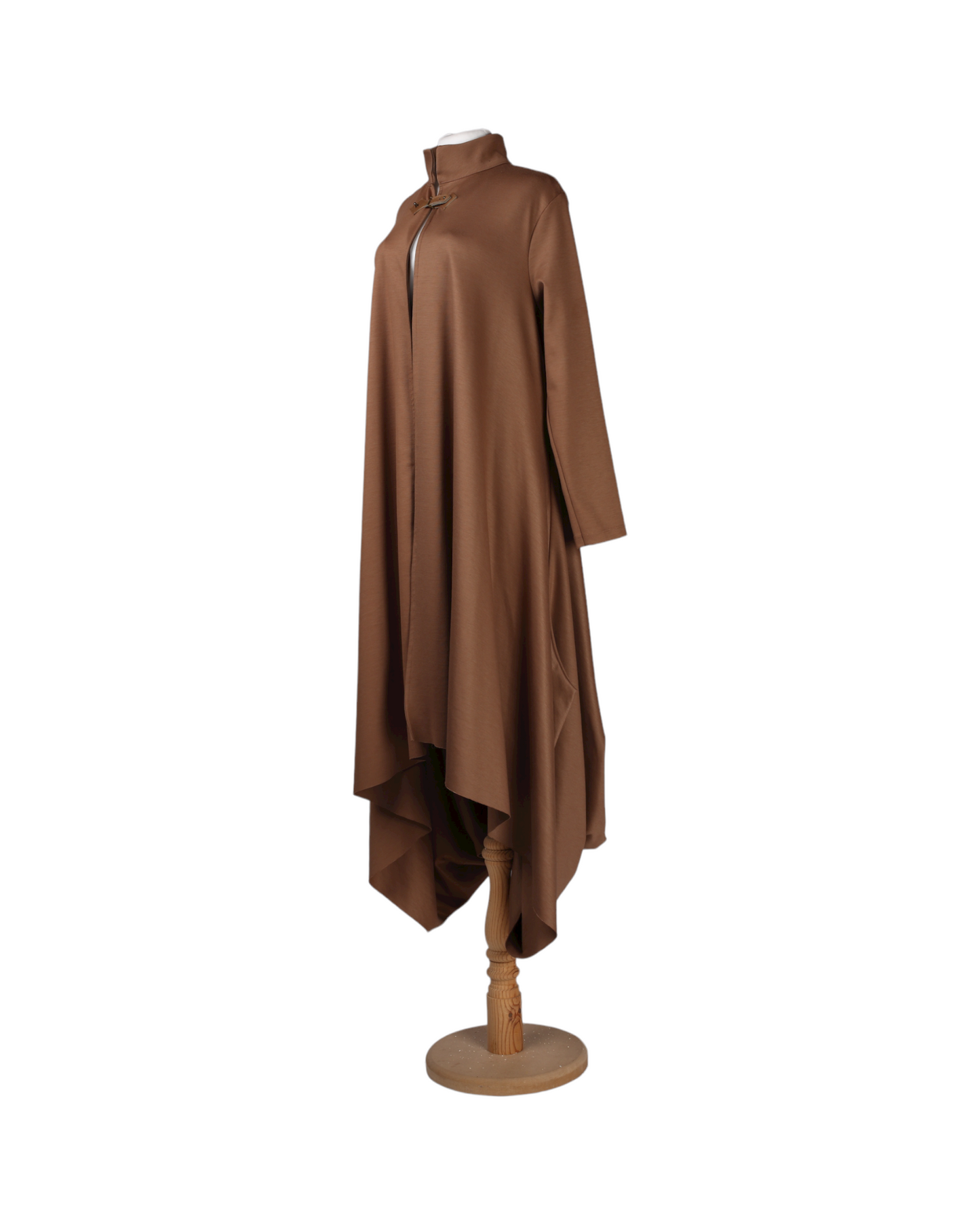 Tusso Long Brown Coat