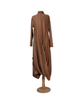 Tusso Long Brown Coat
