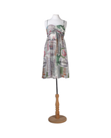 John Galliano Printed Summer Dress