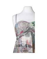 John Galliano Printed Summer Dress