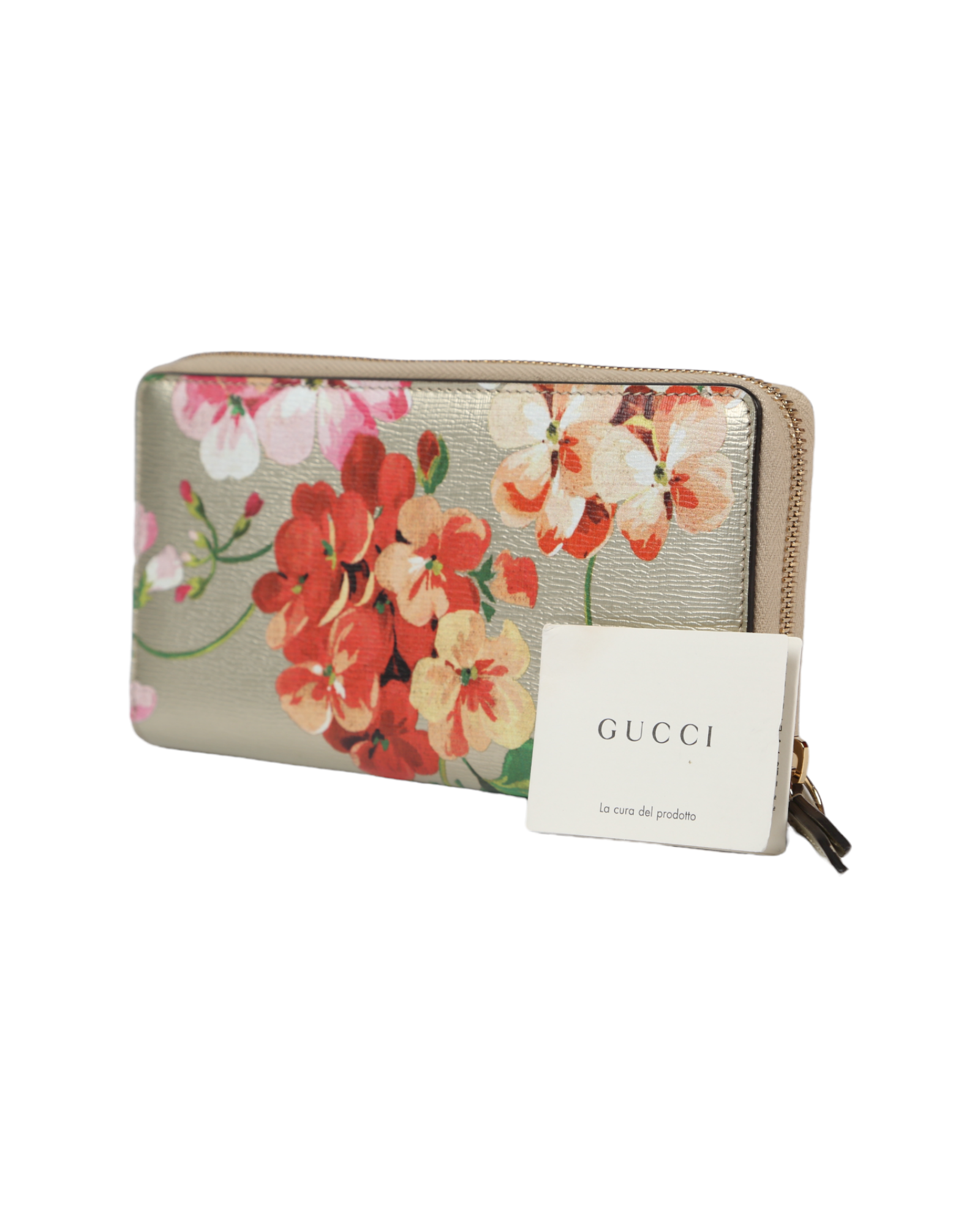 غوتشي محفظة بطبعات ورود