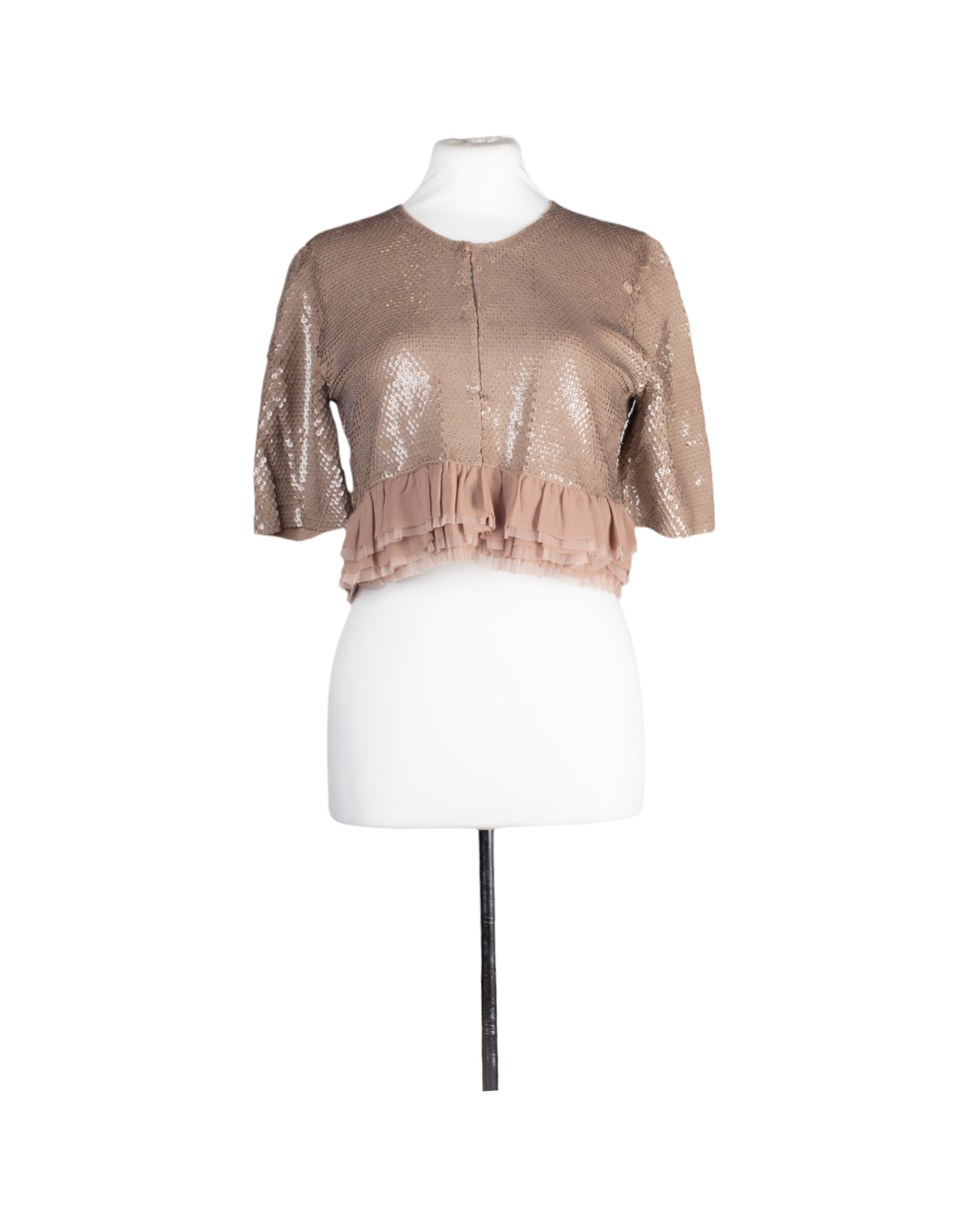 BCBG Maxazria Beige blouse