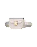 Rania Manasra White Nayya Belt Bag