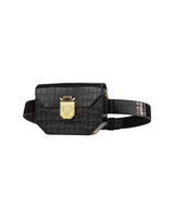 Rania Manasra Black Nayya Belt Bag