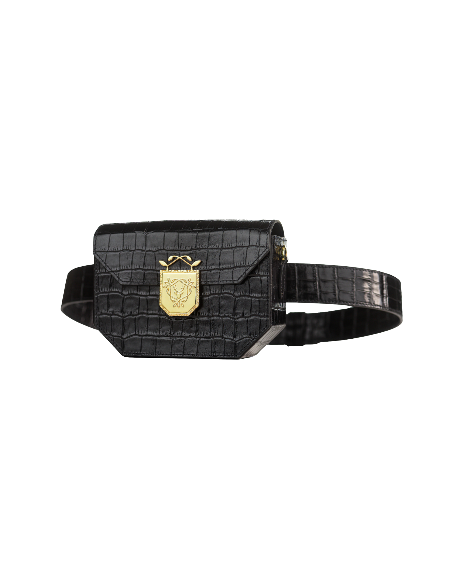 Rania Manasra Black Nayya Belt Bag