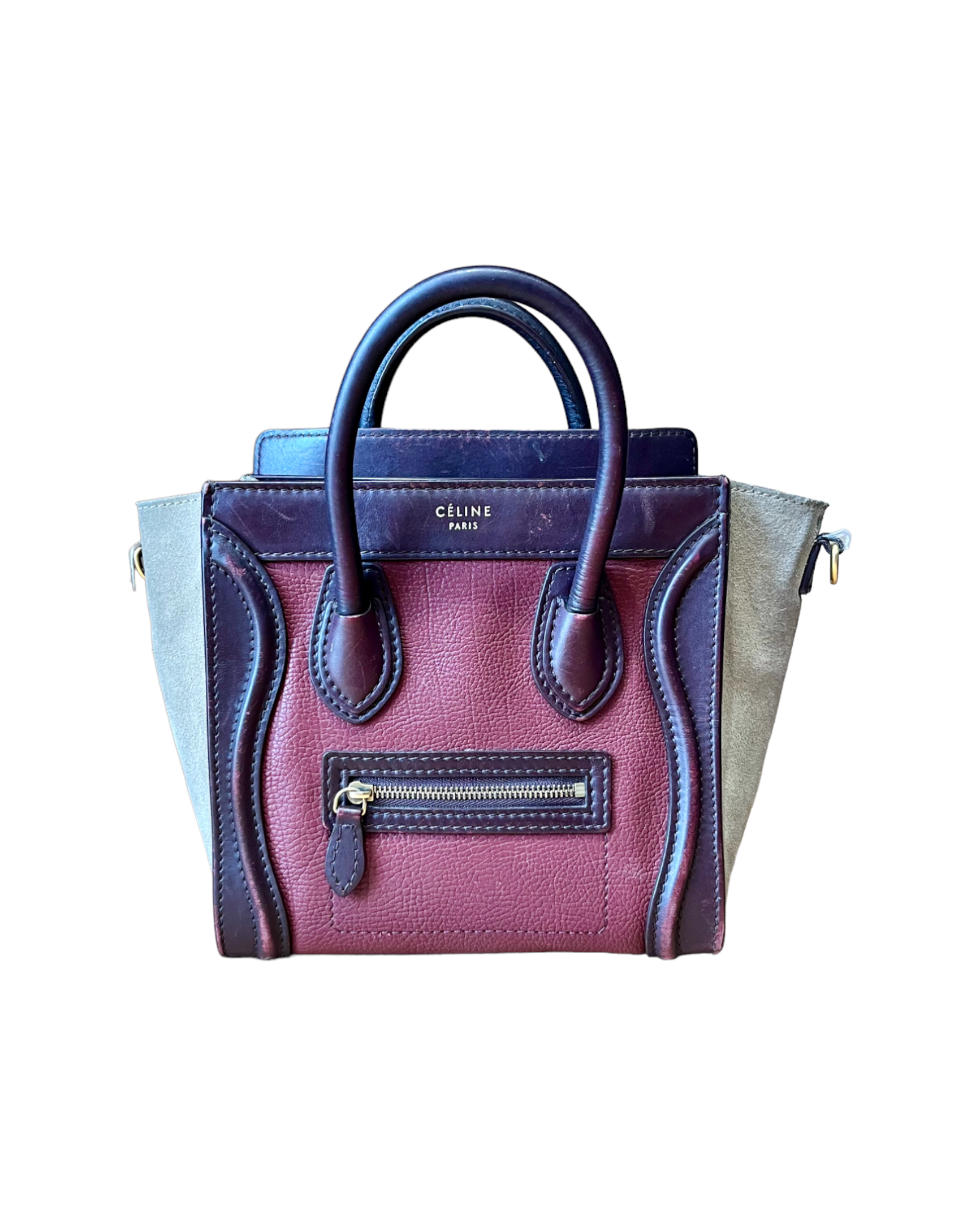 Celine Luggage Satchel Nano