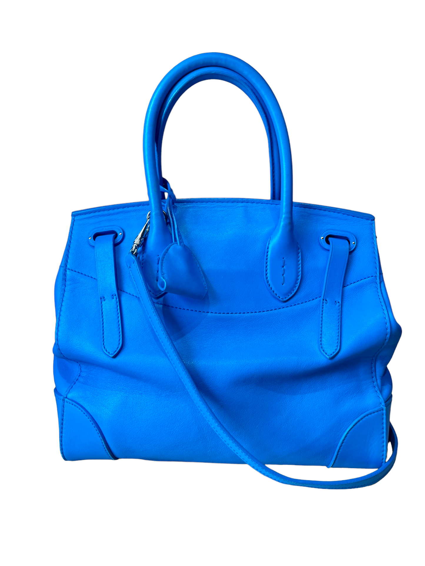 Ralph Lauren Ricky Leather Tote Bag