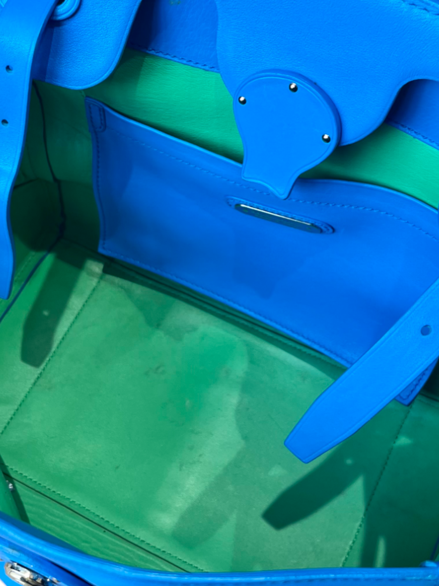 Ralph Lauren Ricky Leather Tote Bag