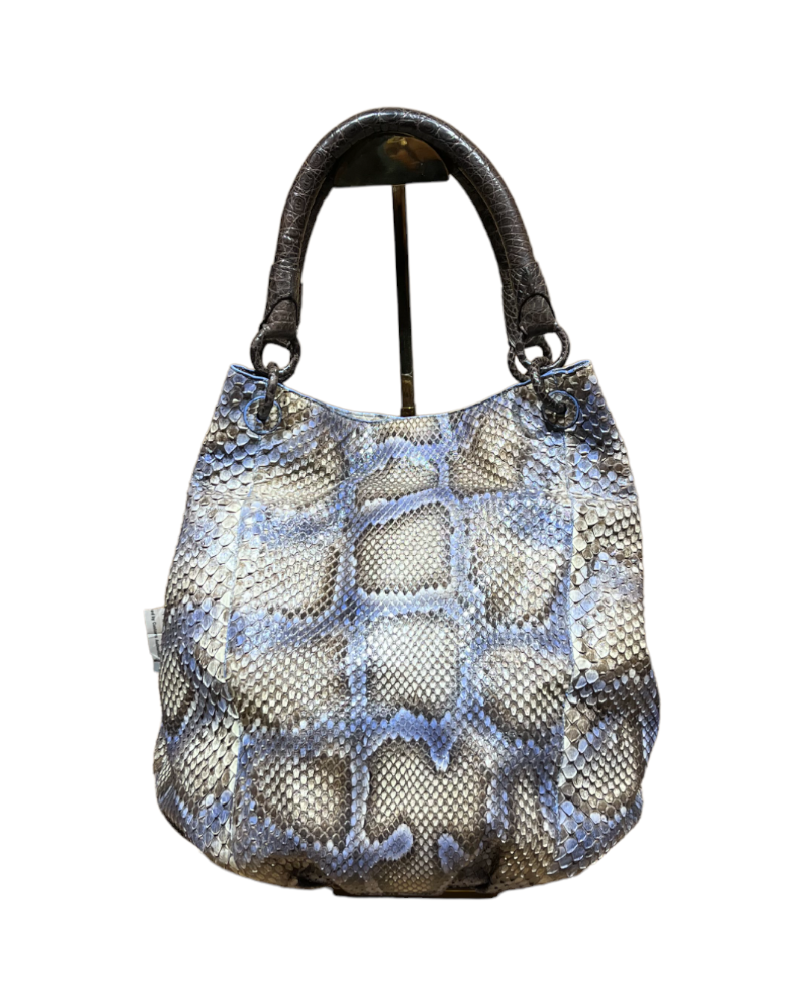 Nancy Gonzalez Python Snakeskin Bag