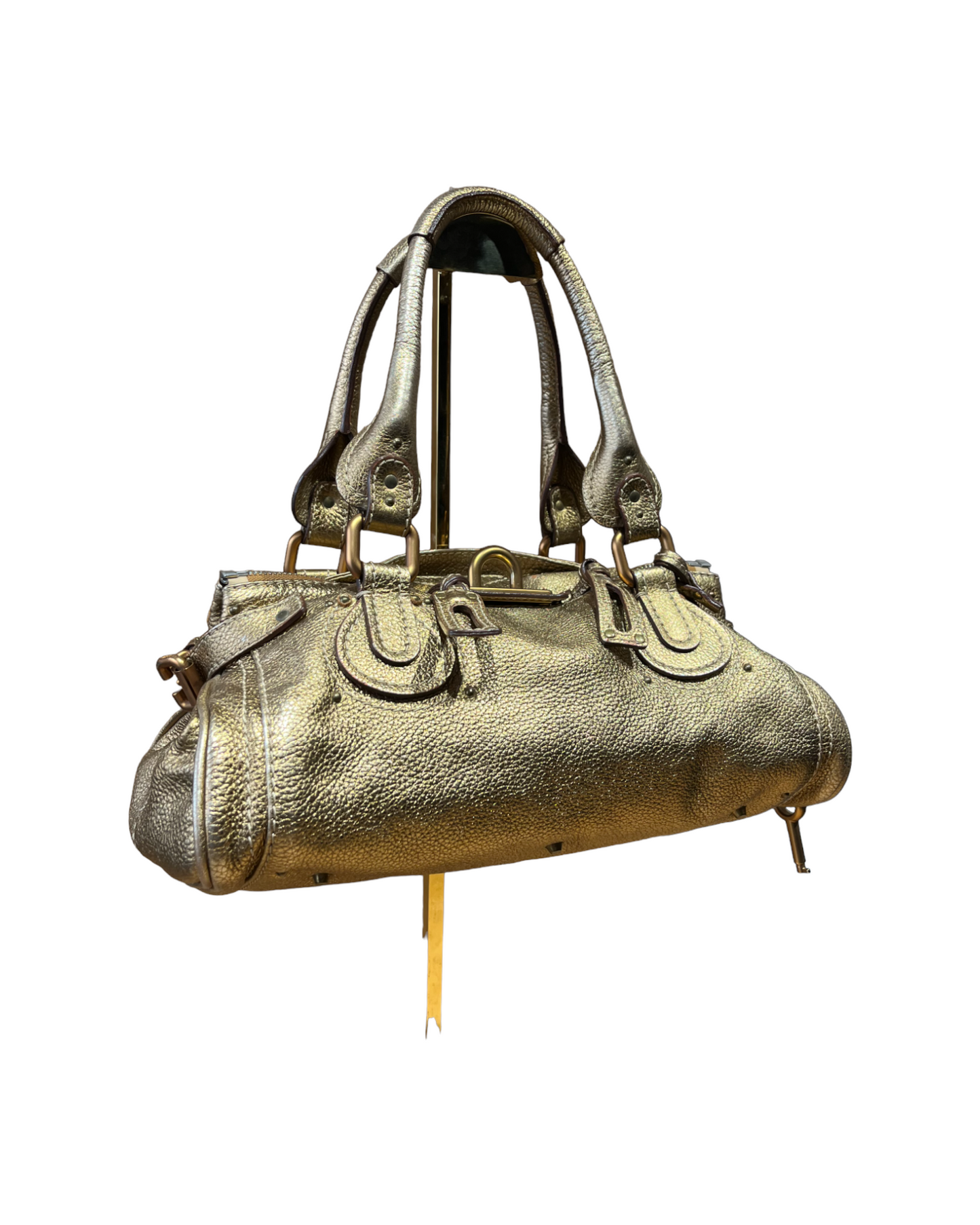 Chloe Paddington Medium Golden Bag