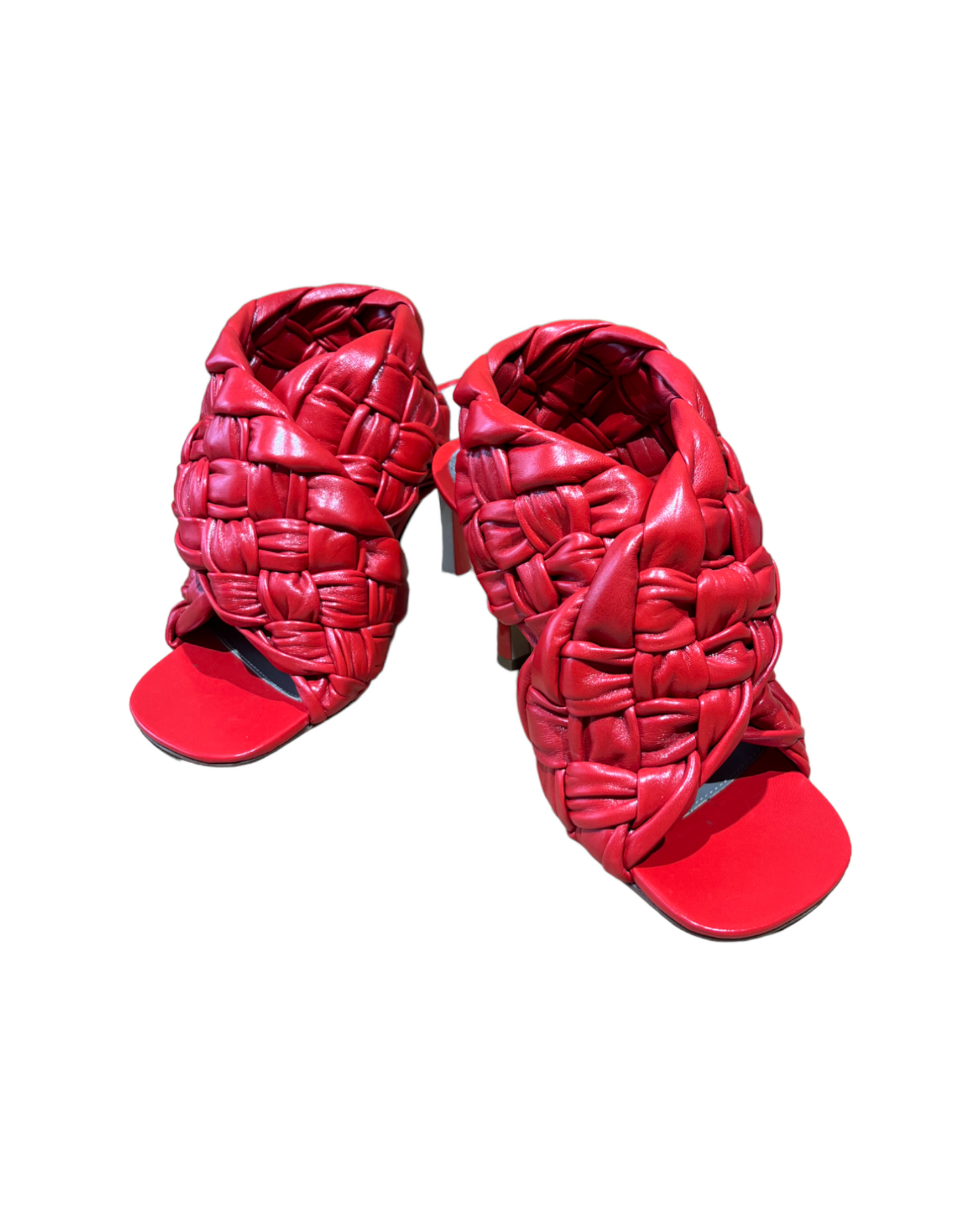 Bottega Veneta Red Board Sandals