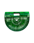 Cult Gaia Acrylic Ark Green Bag