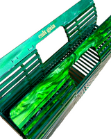 Cult Gaia Acrylic Ark Green Bag