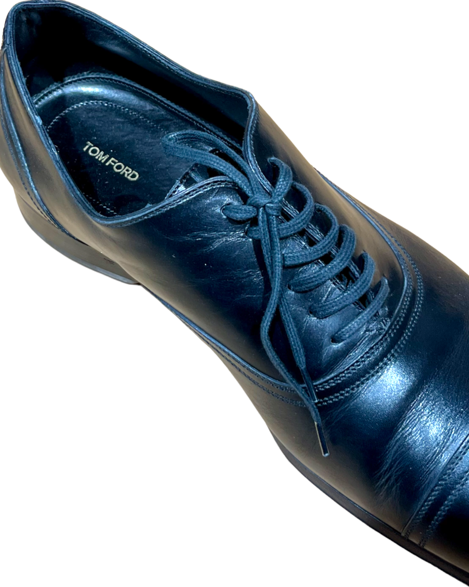 Tom Ford Black Lace Up Shoes