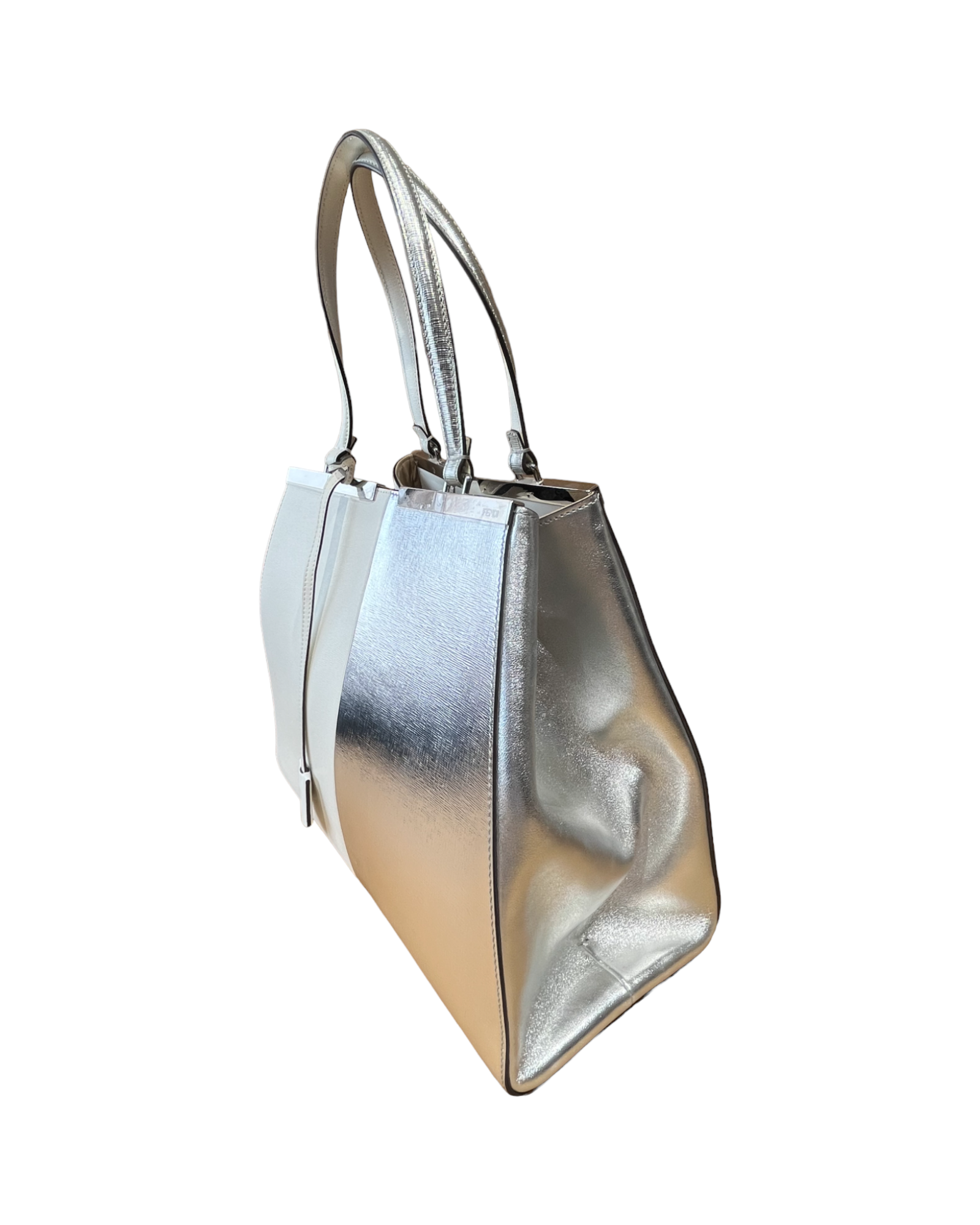 Fendi Bi Color Tres Jours Tote Bag