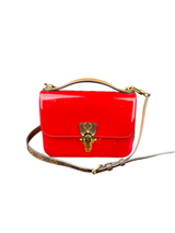 Louis Vuitton Patent Calfskin Monogram Cherrywood BB Scarlet